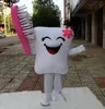 Performance teeth toothbrush Mascot Costumes Halloween Xmas Fancy Party Dress Cartoon Character Carnival Xmas Easter Advertising Birthday Party Costume Outfit