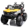 Electric Car For 1-6years Old Children Large Double Seat Off-road Vehicle Cool Four Wheeler Kids Toy Cars With Remote Control Gift Sets