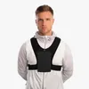 Running vest bag with reflective strip neoprene mobile phone clip elastic adjustable belt Suitable for men and women