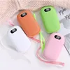 Ultrathin Hand Warmer Power Bank 6000mAh USB laddningsbar elektronisk mode Mini PowerBank Safe Portable Charger med Display FO6904836