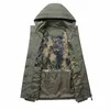 Vestes militaires pour hommes Veste de bombardier imperméable tactique Coupe-vent à capuche Hommes Sports de plein air Veste à séchage rapide Manteau léger X0710