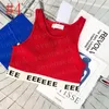 Projektanci kamizelki bez rękawów liter T koszule damskie ubranie moda seksowne panie na plaży topy na wakacje