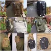 Fondina tattica esterna universale militare Molle cintura in vita marsupio borsa portafoglio custodia per telefono con cerniera per smartphone