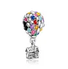 Fits Pandora Bracelets 20pcs Hot Air Balloon Enamel Pendant Charms Beads Silver Charms Bead For Women Diy European Necklace Jewelry