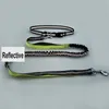 Night Reflective Elastic Nylon Dog Leashes Running Hand Free Waist Belt Jogging Leads Retractable Leash For Small Pet Dogs 210729