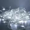 Guirlandes LED étanches à 100 LED, 10M, 110V, 220V, éclairage scintillant de noël, pour fête, mariage, décoration de noël