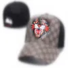 Gro￟handel Schlangenkappe Fashion Snapback Baseball Caps Freizeith￼te Biene Snapbacks Outdoor Golf Sporthut f￼r M￤nner Frauen H8