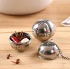 Stainless Steel Tea Infuser balls Shaped Strainer Mesh Filter Spoon Locking Spice Ball Wholesale