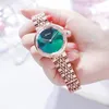 Meibin Elegant kvinna Lyxmärke Kvinna Armbandsur Japan Movt 30m Vattentät Guld Dyra Analog Geneva Quartz Watch