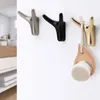 Creative Bull Head Shaped Alloy Coat Väggkrok Väggmonterad Keychain Handduk Kläder Förvaring Hanger Hem Hotel Decoration LX4500