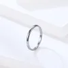 Niedrogie pierścionki ślubne wolframowe cienki 3 kolor nowoczesna biżuteria cała 2mm wąska czarna 6 sztuk Lot2318551507