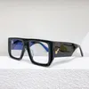 Moda w okulary przeciwsłoneczne luksusowe białe męskie i damskie UV400 obfite pełne ramy duże szklanki ochronne wysokiej jakości S Omri013 losowe pudełko 09iy