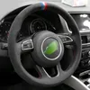 DIY Custom Hand-Shilen Кожаная крышка руля для Audi A4L A6L Q5L A3 Q3 Q7 A8 A7 Q2L A5 Крышка колеса колеса автомобиля A5