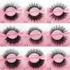 Hand Made Reusable Soft False Eyelashes Thick Natural Long 3D Fake Lashes Extension Makeup For Eyes Easy To Wear Comes Cute Pink Sticker Packing 10 Models DHL Free