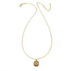 Nouveau collier pendentif oeil d'or pour femmes rétro filles clavicule chaîne pendentif chandail chaîne mauvais œil collier Hip Hop bijoux G1206