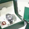 Mannen horloges nieuwe fabriek kerstmis heren 2813 automatische beweging heren roestvrijstalen zilveren stok 116300 met originele doos horloges