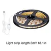 Strips LED Strip Light DC12V 3mroll Flexible Bar Indoor Home Decoration Motion Sensor Stairs Wardrobe Lamp Tape3771810