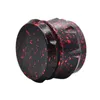 63mm Big Herb Grinder dot Design Pattern Tobacco Spice Muller Crusher Grinder 4 Layers Smoke Grinders Smoking Pipe Accessories Metal