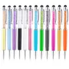 Luxury 2 in 1 Crystal Diamond Stylus Pen and Ball Point Pen Function For Iphone 7 7plus 6s plus Samsung Galaxy S6 S7