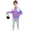 Teen Girls Clothing Sweatshirt + Byxor Teenage Spring Autumn Clothes Girl Lace Barnens 210527