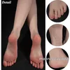 Top Qualität Platin Silikon Weibliche Schaufensterpuppe Bein Realistische Lebensechte Sexy Beine Schaufensterpuppen Frau Füße Schuhe Socken Display Modell