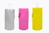 Newest 480ml foldable water bottle Portable folding sports water bottle Drinkware Water Bag I195