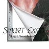 180 * 210 cm Edgeless Double Exhibition Reclame Display lightbox met Edgelit Light Strip Printing Fabric Grafiek Draagbare draagtas Vlakke verpakking