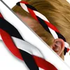 NIEUWE! Gevlochten haarbanden hoofdstijl zweterige hoofdband antislip sport softball hoofdbanden