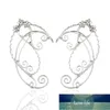 Elf Ear Cuffs Clip-On Earrings Wing Tassel Filigran Fairy Wrap Kolczyki Elven Cosplay Fantasy Costume Cena fabryczna Ekspert Quality Quality Najnowsze styl Original