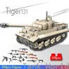 Militar 1018pcs Tiger 131 Tanque Pesado Modelo de Construção de Modelo WW2 Arma Army Soldado Figuras Tijolos Define Crianças Presentes Brinquedos H0917