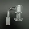 DHL 10mm 14mm Male Terp Slurper Smoking Bangers OD 22mm Flat Top Nail Quartz Banger Frosted Joint For Water Bong Dab Rigs