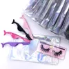 2021 Natural 3D Mink Eyelashes 1-1.5cm Makeup Lashes för Daglig Slitage Falsk Eyelash Reusable Fluffy Fake Lash Partihandel
