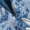 Strand-Sommerkleid mit Palmen-Print, Spaghettiträger vorne, Krawatte, sexy Schlitz-Slip-Kleid, elegante Midi-Kleider für Frauen 210712
