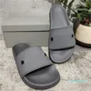 Paris Luxury Designer Sandálias Slipper Slides Espuma Corredor Mens Mulheres Verão Praia Chinelos Ladies Flip Flops Locais Preto Chaussures Sapatos