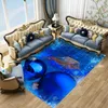 Tapetes Feliz Natal Tapete Azul Multi-Size Home Retangular El Entrar Entr Entry Mat Non-Slip Cozinha Decorativa Poliéster Piso Mat1