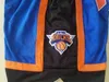 Basketball shorts Knicks blue Justin White Embroidered Pocket