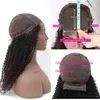 Perruques de cheveux humains bouclés de densité 150 couleur noire 360 perruque avant en dentelle sans colle 24 pouces 13x4 HD perruques frontales en dentelle pour femmes vague d'eau transparente pré-épilée