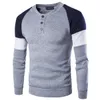 2020 heren lente trui mannelijke lange mouw tops katoen slim fit effen kleur slim fit casual streetwear sweatshirtsP0805