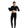 Termal Uzun Johns Erkekler için İç Mekan Sıradan iç çamaşırı Sıcak Kış Sonbahar Tutun Termal İç Çamaşır Takım Takım Elbise Men için 2110223728952