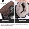 Comfortable Keep warm gloves male winter,Water ripple design sheepskin gloves,black men's leather gloves-8001Y