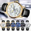 Armbandsur Carnival Fashion Luxury Mens Watches Automatic Top Brand 24 Hours Calendar Waterproof Luminous Energy Display Mechanical Watch