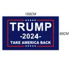 2024 Élection Drapeau Bannière Donald Trump Drapeaux Keep America Great Again Bannières 150 * 90cm 3x5ft soutien dropship et vente en gros