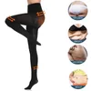 Shapewear Anti Cellulite Compression Leggings High Waist Leg Shapers Kvinnor Tummy Slimming Sheath Body Shaper Lår Slankare Byxor