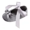 Första vandrare Vårfödda Baby Girls Princess Style Bowknot Skor Bow Silk Ribbon Soft Soled Footwear S2