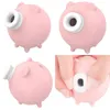 Nxy Sex Toy Toy Vibrator свиньи всасывающие женский сексуальный массаж G Spot Водонепроницаемый 10 Частота 1218