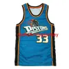 Cosido raro # 33 Hill Basketball Jersey bordado personalizado cualquier nombre número XS-5XL 6XL
