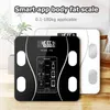 Body Fat Scale Smart Wireless Digital Banheiro Peso Escala Body Composition Analyzer Display LCD com Smartphone App Bluetooth H1229