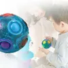 Lysande stress reliever magisk regnbåge kul kul pussel utbildning leksak för barn vuxna fidget leksak tiktok by03