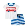 Clothing Sets KINE PANDA 1 3 5 7 9 Years Old Boys Clothes Summer Baby For Children Kids Boy T-shirt Shorts Outfits