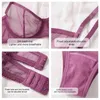 Mesh Transparent Nahtlose BH Set Frauen Unterwäsche Mode Damen Bralette Geheimnis Sexy Dessous 2 stücke BH + Höschen s 211214